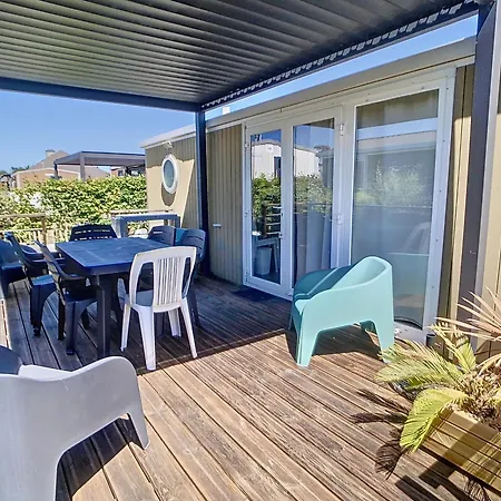 Mobil-home Confort 4 Pers, 2 Ch, Piscine Chauffee, 200m Plage, Parking, Wifi Gratuit, Animaux Ok - Fr-1-361a-32