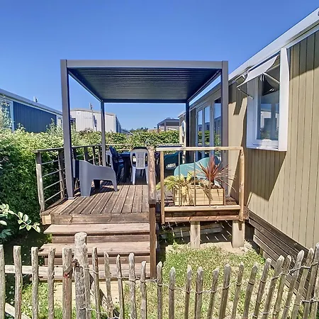 Mobil-home Confort 4 Pers, 2 Ch, Piscine Chauffee, 200m Plage, Parking, Wifi Gratuit, Animaux Ok - Fr-1-361a-32 *