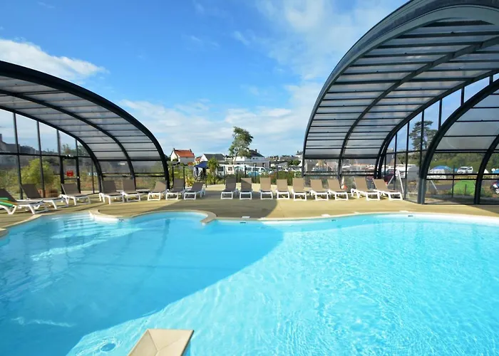 Mobil-home Confort 4 Pers, 2 Ch, Piscine Chauffee, 200m Plage, Parking, Wifi Gratuit, Animaux Ok - Fr-1-361a-32 בית נופש ז'ולוביל-לה-פאן