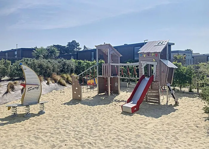 Mobil-home Confort 4 Pers, 2 Ch, Piscine Chauffee, 200m Plage, Parking, Wifi Gratuit, Animaux Ok - Fr-1-361a-32 ז'ולוביל-לה-פאן